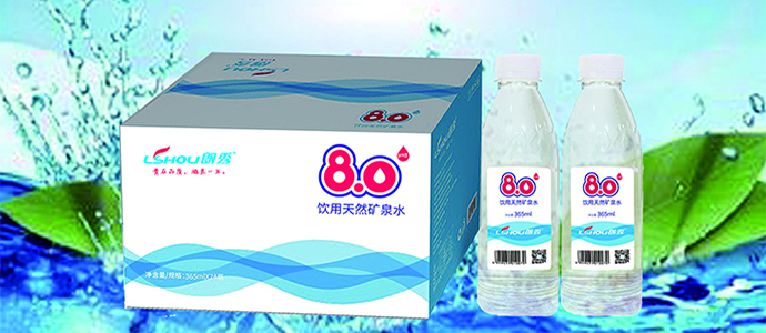 朗秀8.0天然礦泉水 365ml