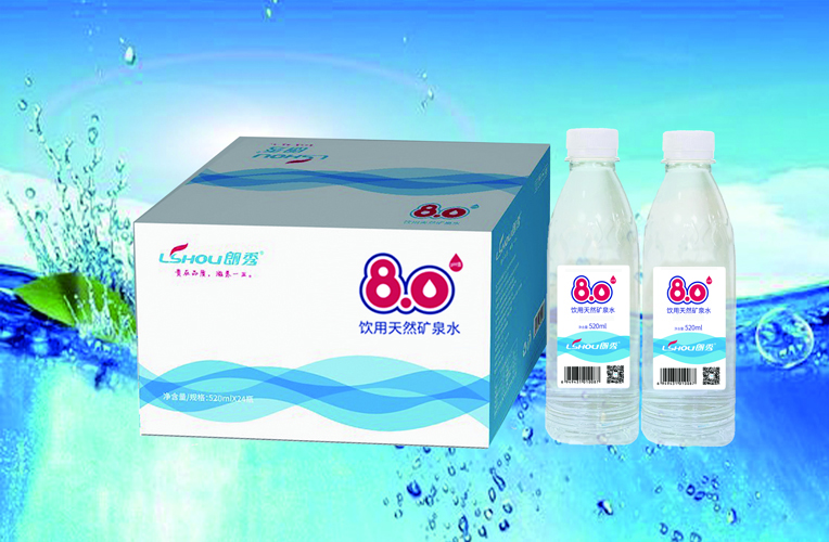 朗秀8.0天然礦泉水 520ml